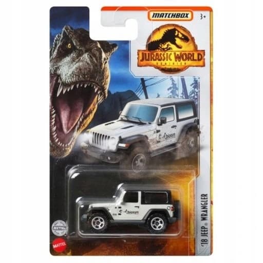 MATCHBOX JURASSIC WORLD JEEP WRANGLER