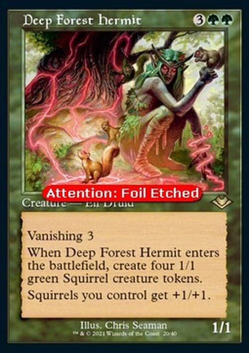Magic: The Gathering Deep Forest Hermit