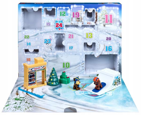 Spin Master Paw Patrol Advent Calendar, 24 pieces