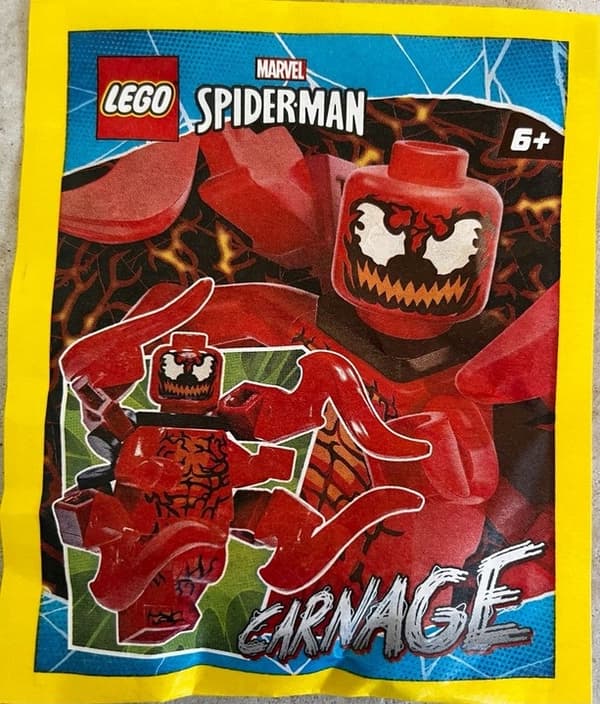 LEGO Super Heroes – Carnage minifigure, sh683, NEW