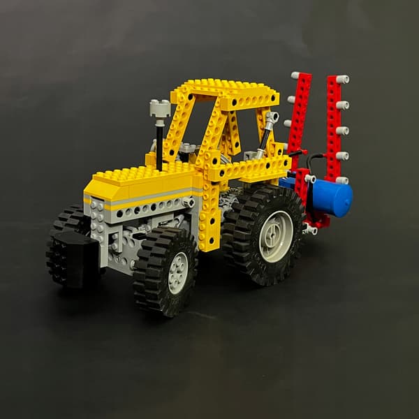 8849 LEGO Tractor with Sprayer