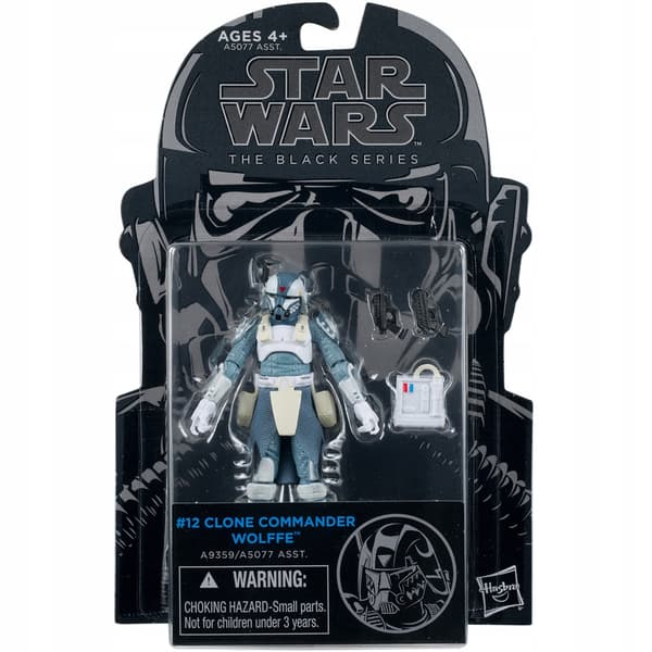 Clone Commander Wolffe (Clone Wars) figurine from the Star Wars Black Series