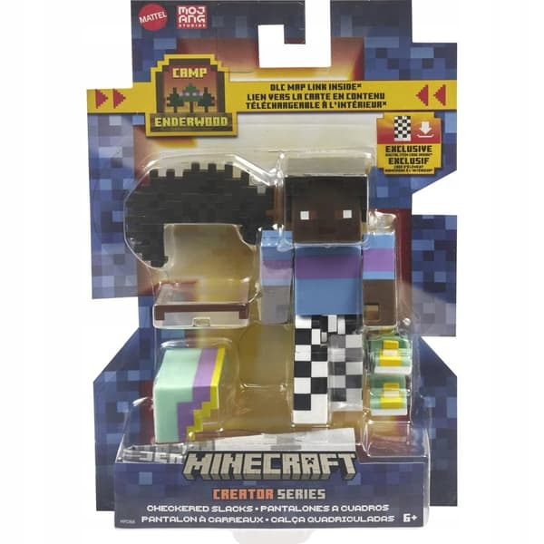 Mattel Minecraft: Creator Series – Checkered Trousers (8cm) (HPD88)