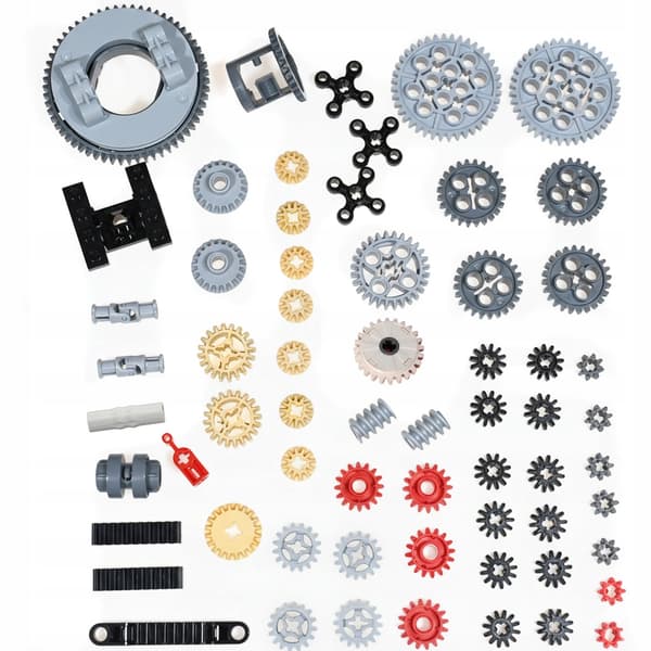LEGO TECHNIC Gears, turntable, differential, clutch – NEW