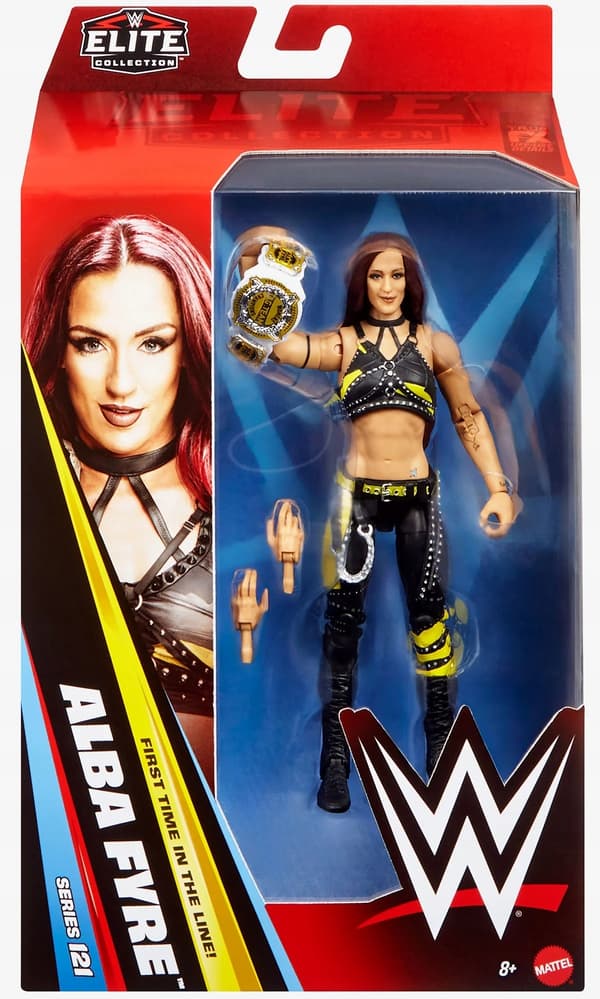 MATTEL WWE Elite Alba Fyre Figure