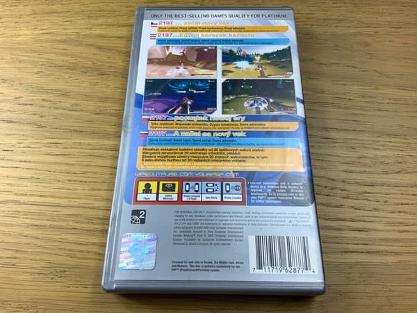 WIPEOUT PURE – the perfect disc – complete set with PL PSP