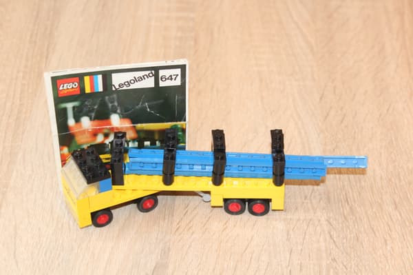 LEGO LEGOLAND 647 SET INSTRUCTIONS