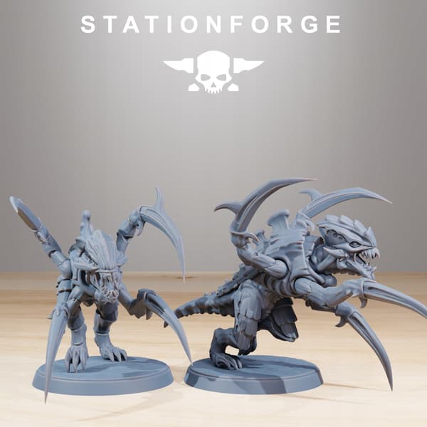 Xenarid-infanteriets närstridsenhet – Station Forge – 3D-utskrift