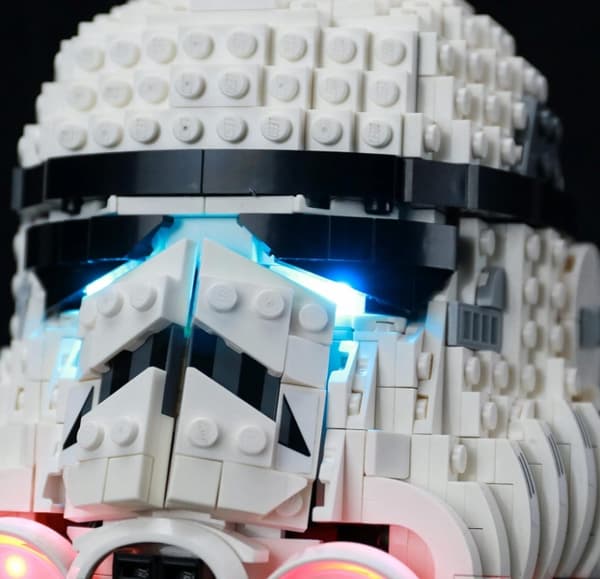 BRIKSMAX LED Lighting Set for the 75276 Stormtrooper Helmet