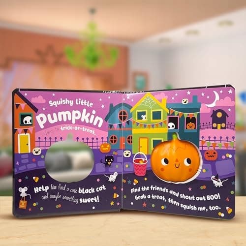 Fewery, Alice Squish 'n' Squeeze Pumpkin! (Board Book)
