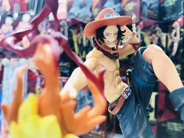 One Piece Ace ANIME FIGURINE by Banpresto SCultures