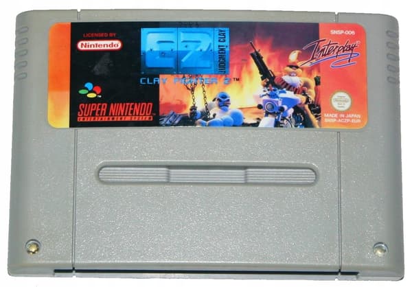 Clay Fighter 2 – a game for the Super Nintendo (SNES) console.
