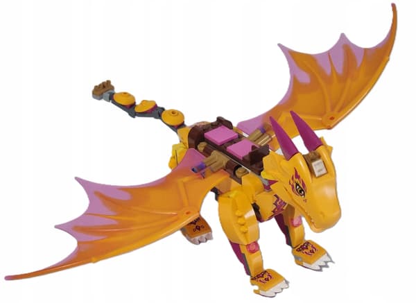LEGO 41175 Elves: The Dragon from Dragon’s Lava Cave – set components