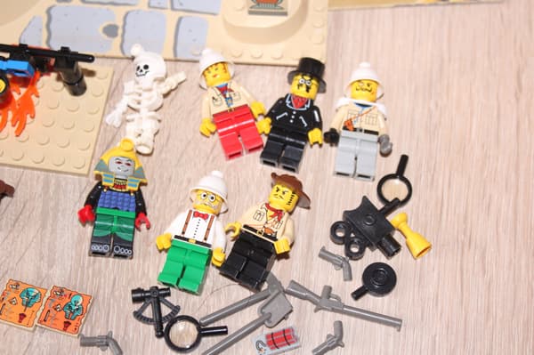 LEGO ADVENTURES 5978 INSTRUCTIONS: Sphinx Secret Surprise SET