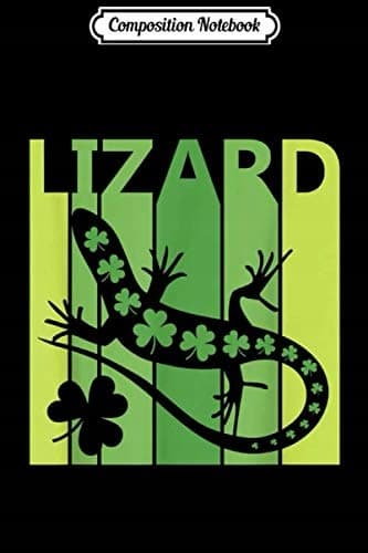 Composition Notebook: Lucky Lizard Animal St Patrick's Day Irish Gift Journal