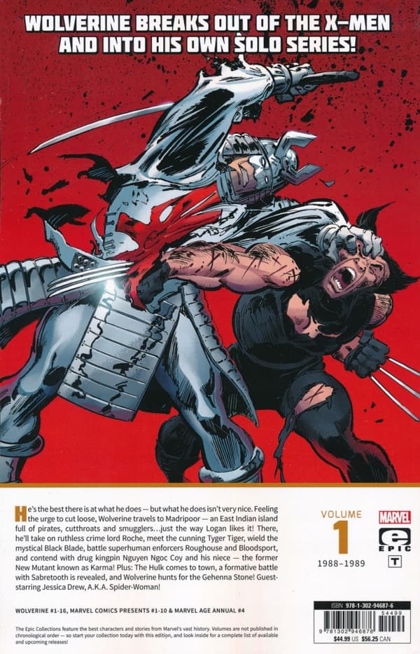 Wolverine Epic Collection: Madripoor Nights