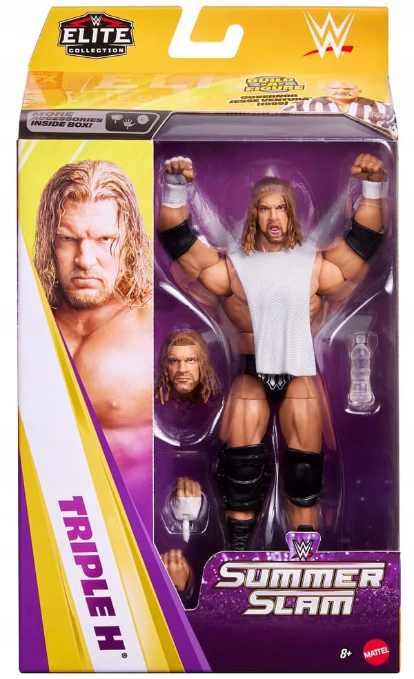 MATTEL WWE Elite SummerSlam Triple H Figure