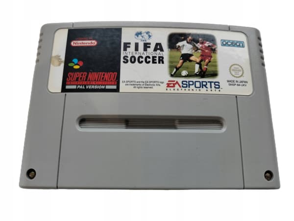 FIFA INTERNATIONAL SOCCER SNES NINTENDO ENG