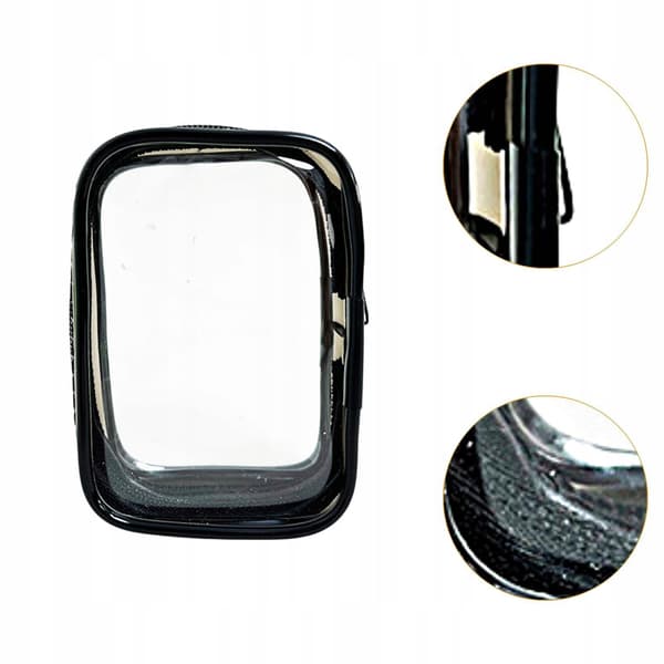 3xClear Figure Display Bag Doll Display Case PVC Gift Backpack, 2 pieces