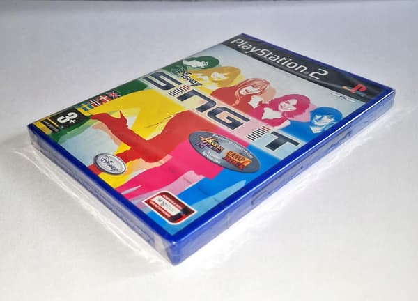 DISNEY SING IT PS2 – NEW – SEALED –