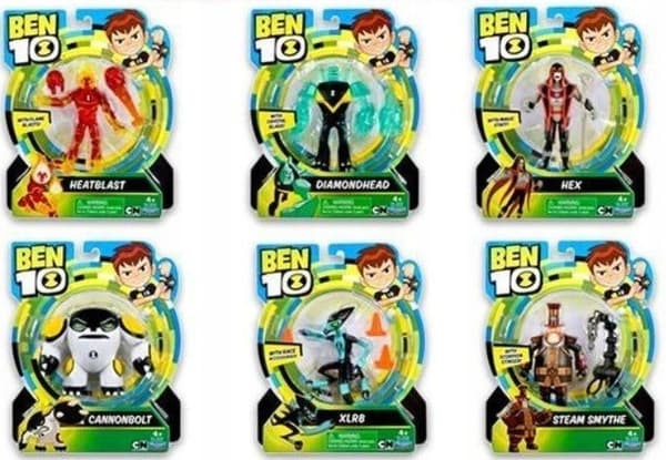 BEN 10 RUSTBUGGY FIGURINE WITH ALIEN SCOOTER