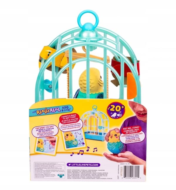 Little Live Pets 26691 Moose Interactive Talking Bird