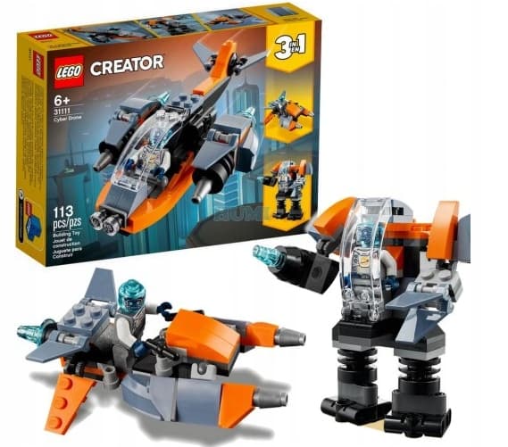 LEGO Creator 3-in-1 Cyberdrone 31111