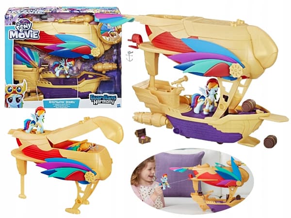 My Little Pony Rainbow Dash Pirate Ship C1059