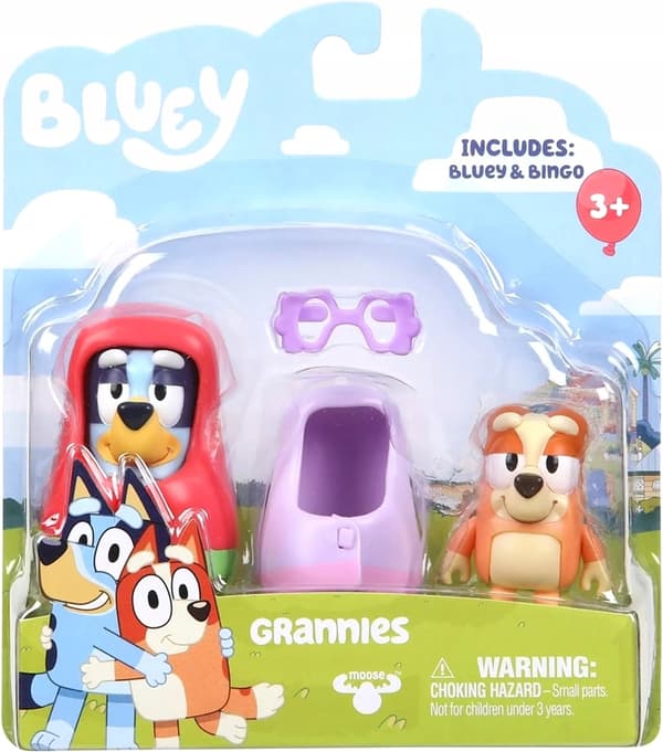 Bluey Grandmas Figurine Set