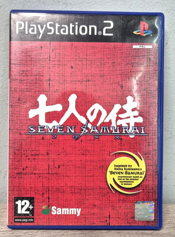 SEVEN SAMURAI 20XX PlayStation 2 (PS2) boxed version