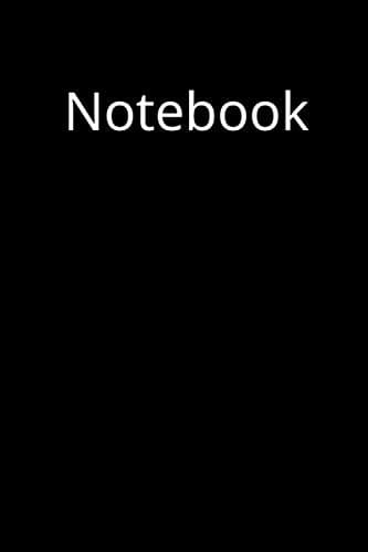 Notebook: 6x9 lined notebook, 120 pages – goals notebook – Perfect for school, O