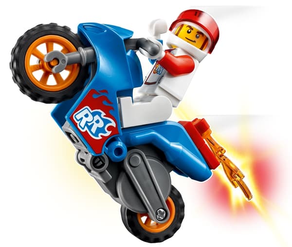 LEGO 60298 CITY ROCKET STUNT MOTORCYCLE