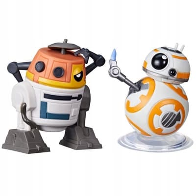 Figurines: STAR WARS FIGURINE SET – Chopper and BB-8