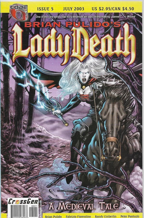 Lady Death: A Medieval Tale – Comic Book 1–5/2003 (in English)