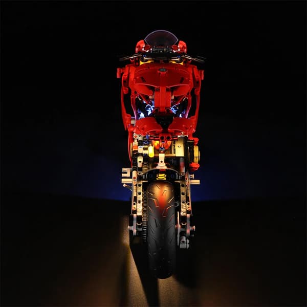 Lighting set for the LEGO Technic Ducati Panigale V4 S 42202 (EXCLUDING LEGO)