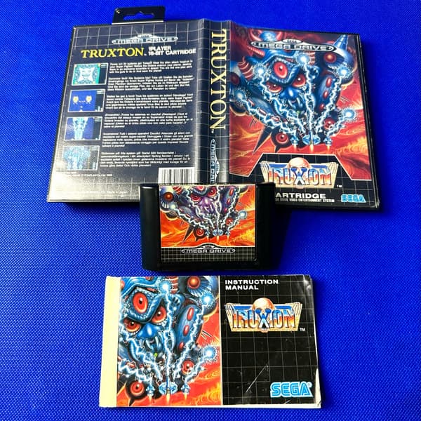 Truxton | SEGA MEGA DRIVE | SET OF 3xA