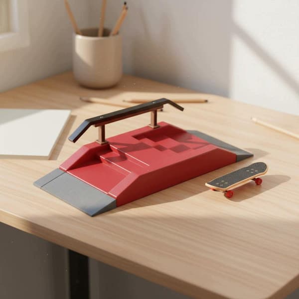 Finger Skateboard Ramp Kit Gift Box – Packaged mini fingerboard D