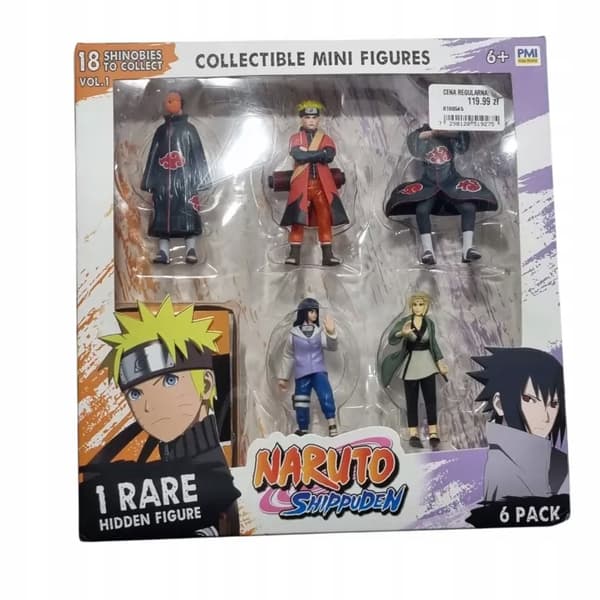 NARUTO SHIPPUDEN FIGURES – 6-PACK VER. A