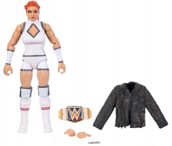 MATTEL ELITE BECKY LYNCH SET – FIGURINE WITH ACCESSORIES – TOY – GIFT – AGES 8+
