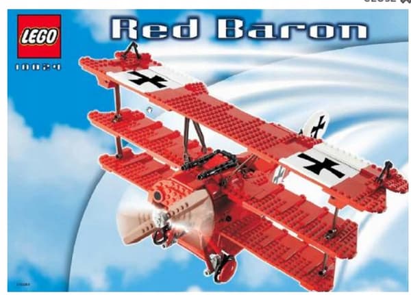 LEGO Creator 10024 Red Baron