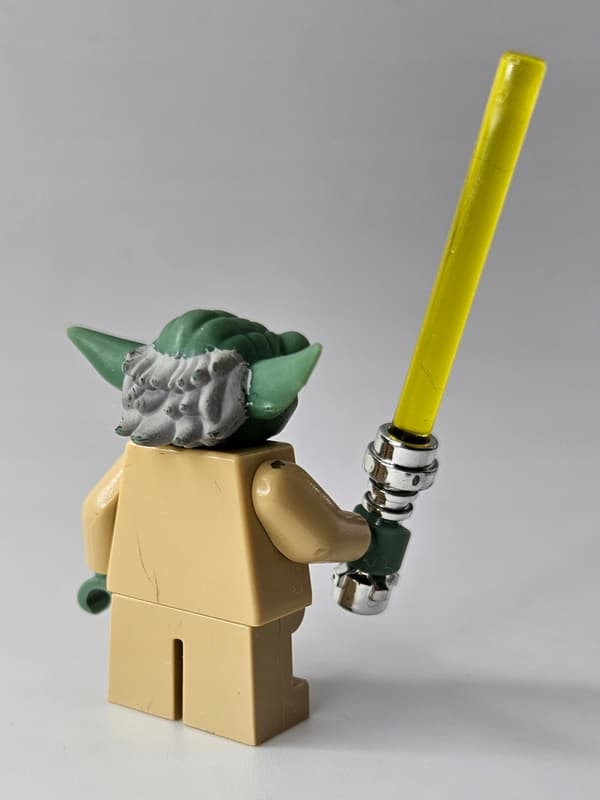 Lego Star Wars minifigure sw0219 Yoda – Clone Wars DEFECT /