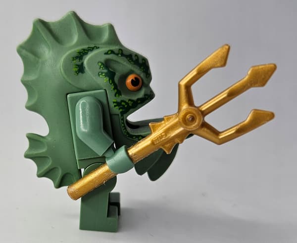 LEGO figure: Atlantis atl015 Atlantis Barracuda Guardian DEFECT /