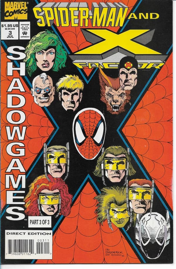 Marvel Spider-Man X-Factor Comic 1–3/1994 (in English)