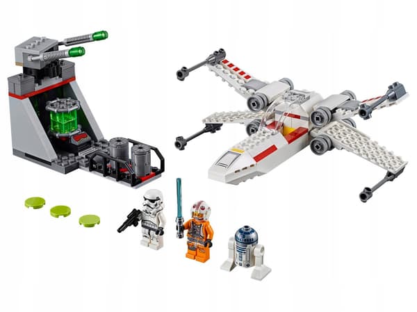 LEGO Star Wars 75235 X-Wing Fighter Attack, Building Blocks as a Gift