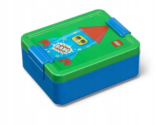 LEGO LUNCH SET: WATER BOTTLE AND BOX – BOY WITH FIRECRACKER 40580800