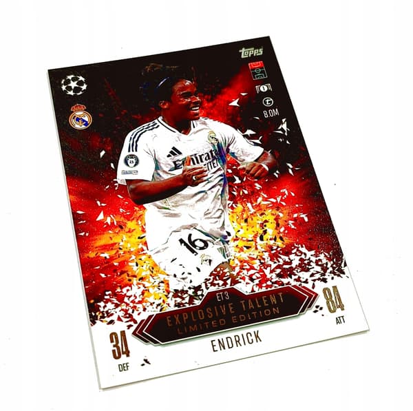 MATCH ATTAX EXTRA 2024/25 CARD. ET3 ENDRICK / EXP. TALENT