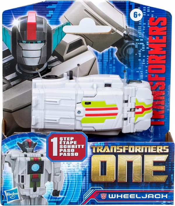 HASBRO TRANSFORMERS ONE 1STEP COG CHANGER WHEELJACK F9384