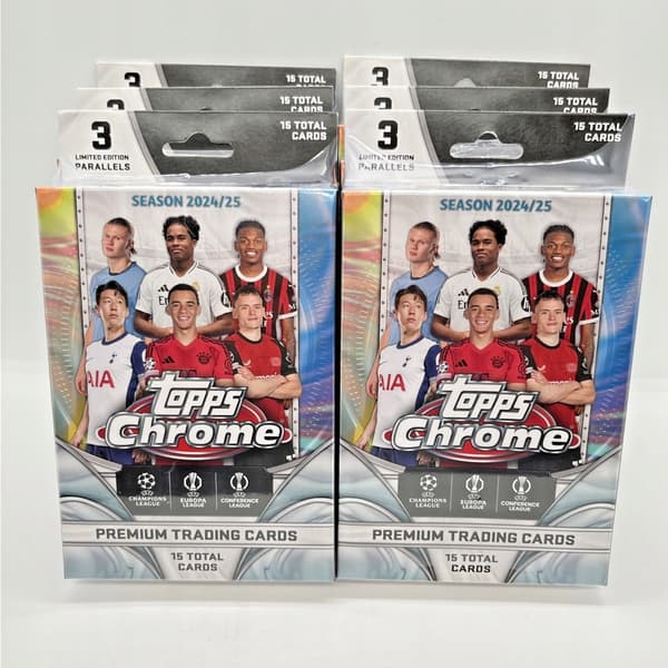 Topps Chrome UEFA 24/25 Hanger Box