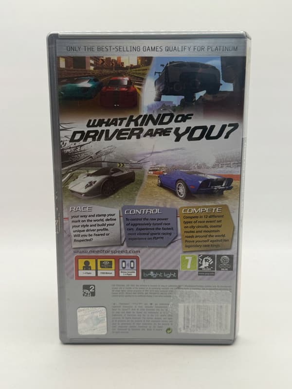 NFS NEED FOR SPEED SHIFT 3XA PSP Sony PSP