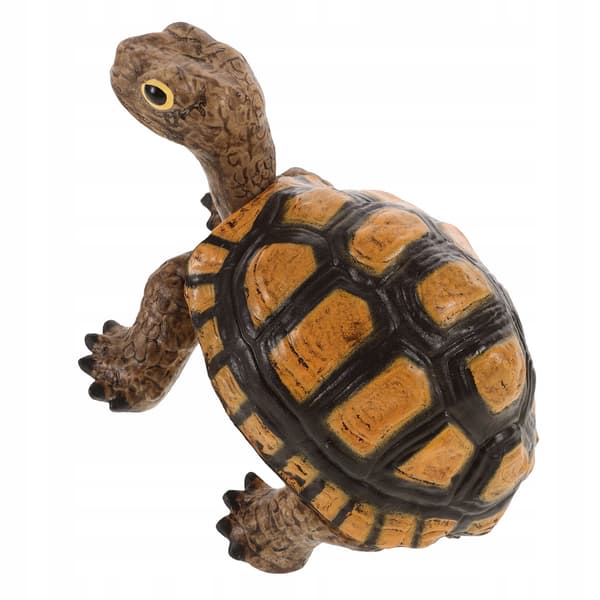 DECORATIVE AND EDUCATIONAL TURTLE FIGURINE MADE OF PVC
